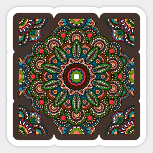 Flower pattern Sticker